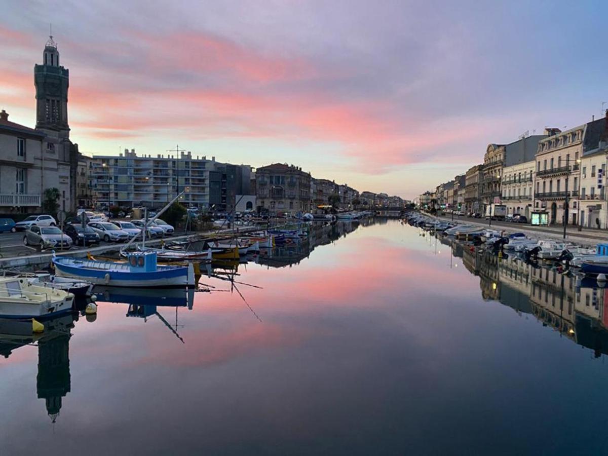 Hypercentre, Grand Studio Charmant Traversant De 47M2 Sete Bagian luar foto